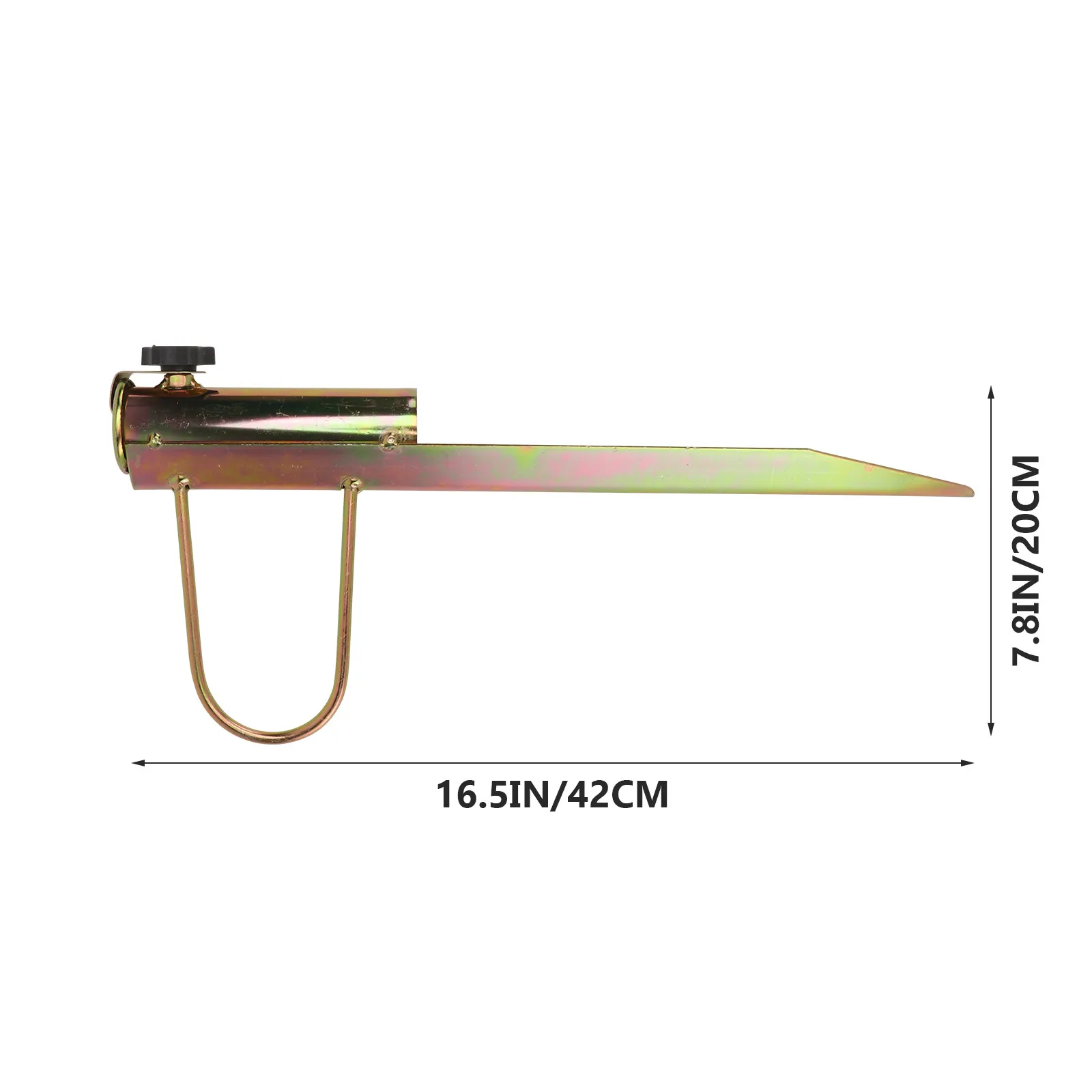 1Pcs Premium Iron Beach Umbrella Anchor for Sand Soil Strong Wind Resistance Sun Umbrella Stand Outdoor Parasol Holder Stable