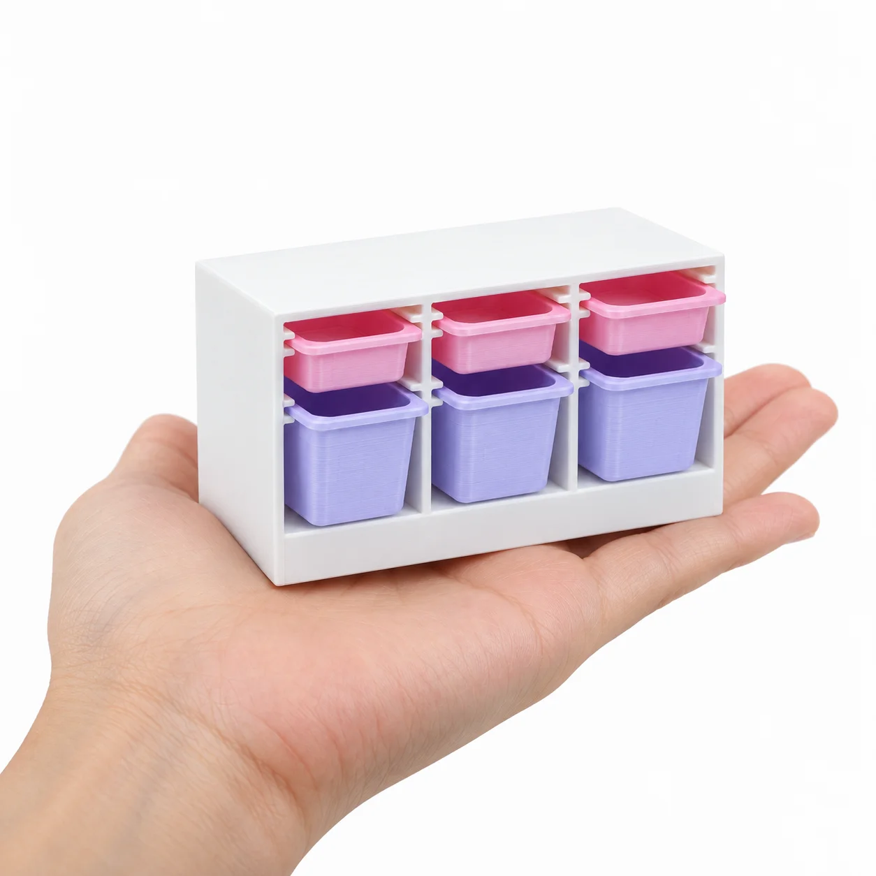Dollhouse Furniture, Miniature Furniture, Dollhouse Miniature Models, 1:12 Scale/1/12 Scale 3D Printed Multi-Compartment Storage Cabinet, with 6 Pull-Out Storage Boxes, Sorting and Organizing Cabinet, Pla Material, Not Made of Wood Used for Decorating Scenes in Dollhouses, Bedrooms, and Living Rooms, It Can Be Used to Classify and Store Mini Books, Ornaments, and Small Items, and It Serves Both Display and Organizing Purposes, Making It Ideal for Collecting Mini Furniture.