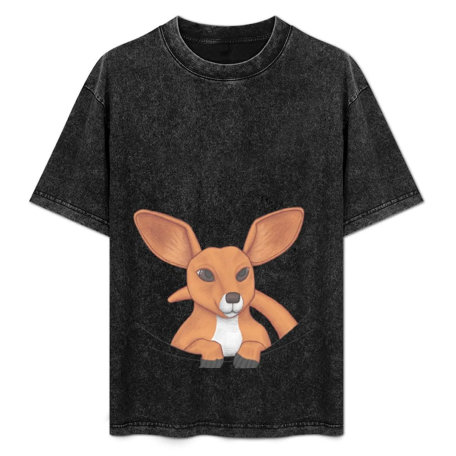 

Red Kangaroo Joey T-Shirt Moisture Wicking Quick Dry Tee