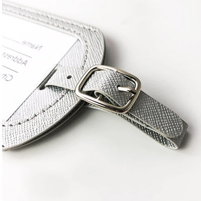 PU Leather Luggage Tags Bridal Gift Wedding Gifts for Bride Identification Card Travel Tags