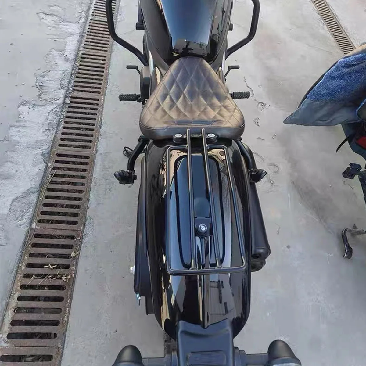 

Fit For CFMOTO 450CL-C 450CLC Motorcycle retro rack single seat mudguard rack tailstock rack luggage rack rear tailstock rack