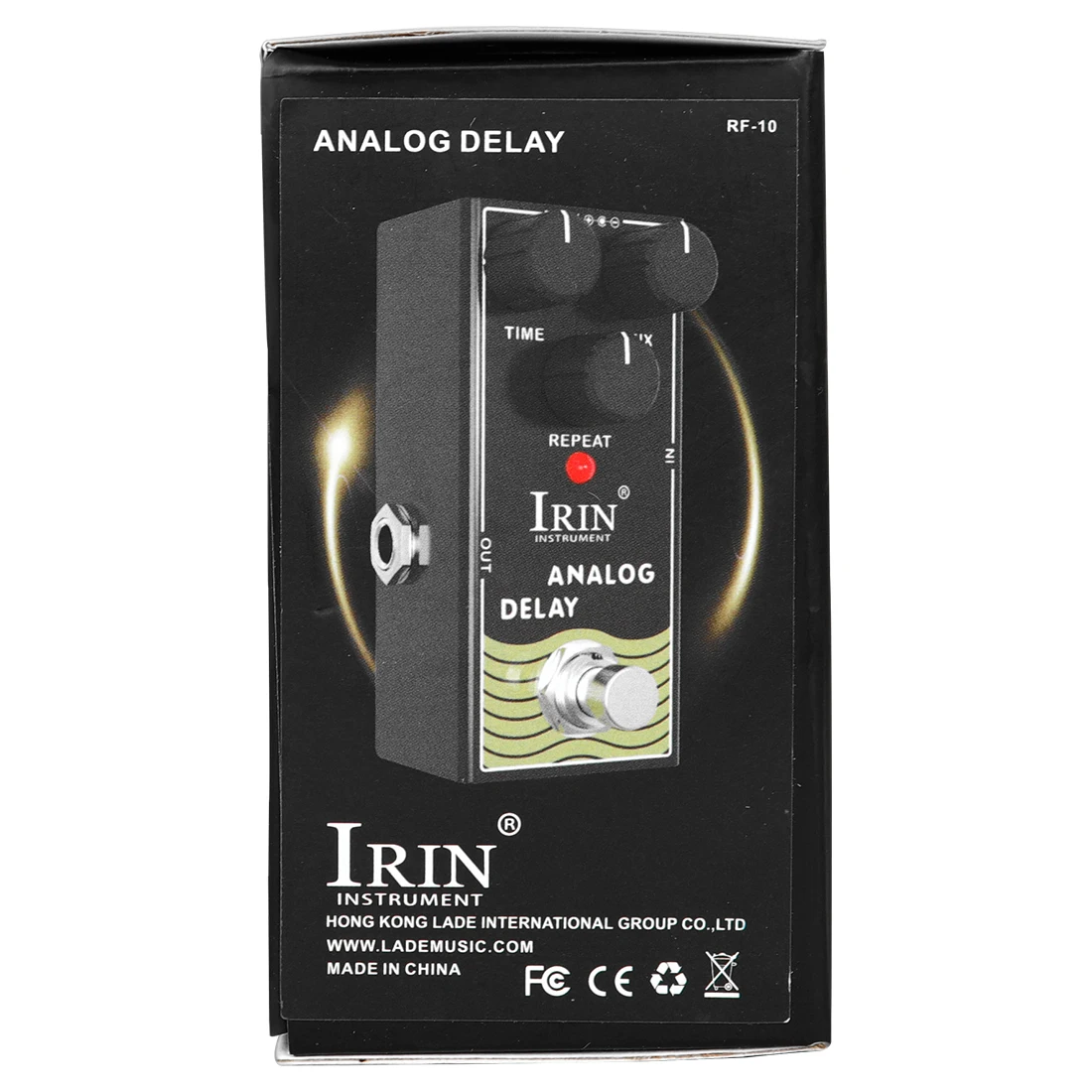 IRIN ANALOG DELAY Electric Guitar Effect Pedal RF-10 Mini Single Block Effect True Bypass Guitar Accessories &Parts