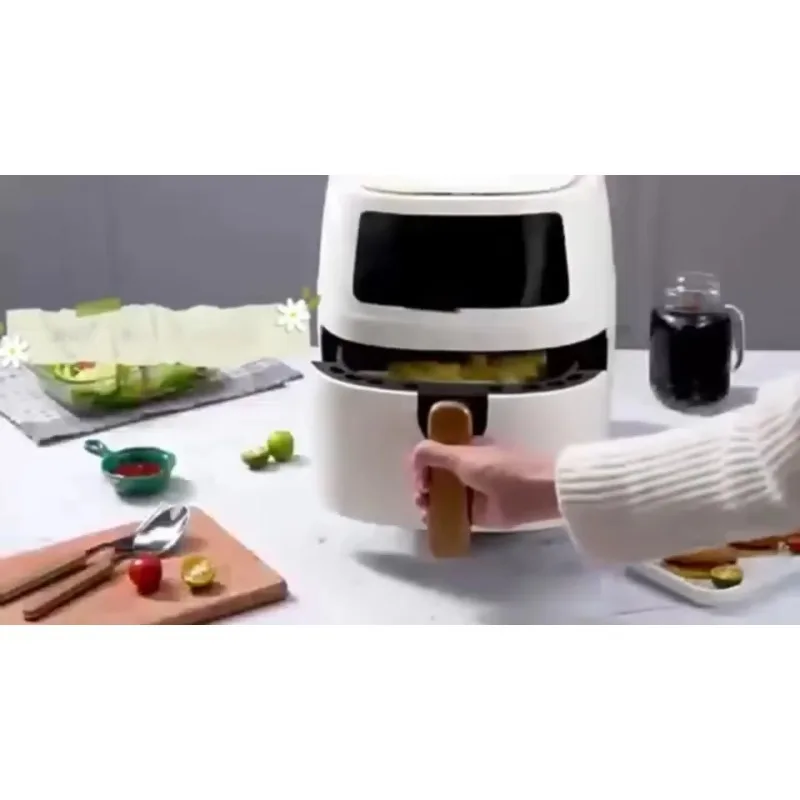 مطبخ منزلي سهل الطبخ غير لاصق 8 لتر مقلاة هوائية رقمية ذكية تعمل باللمس #5