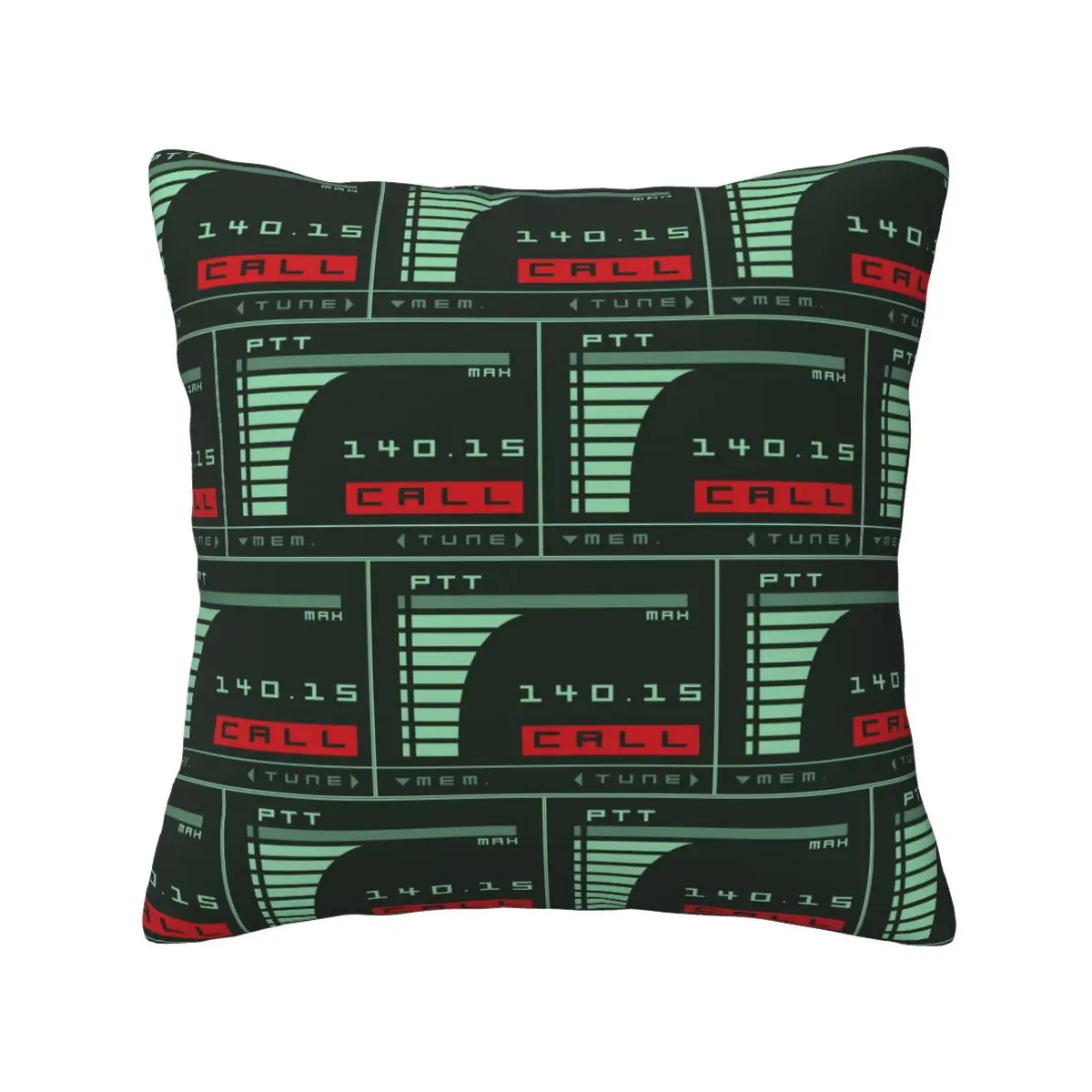 Metal Gear Solid Codec Screen Inspired By Kojima's MGS Square Pillowcase Pillow Cover Cushion Decor Throw Pillow for Home Sofa