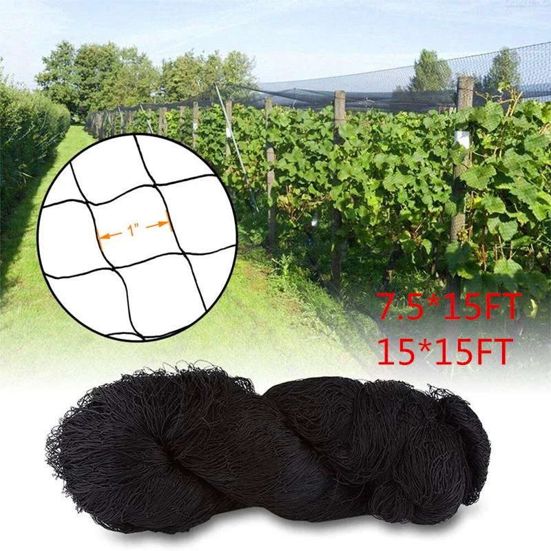 Anti-Trammel Net Block Trammel Net Pond Net Orchard Airport Protective Net Black Nylon Anti-Trammel Net