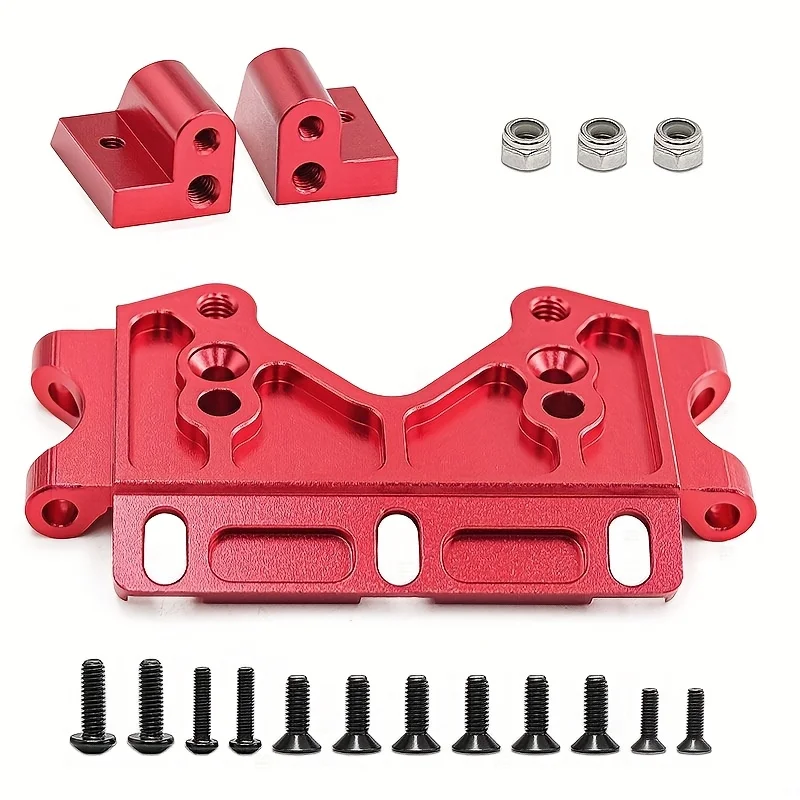 Actualización 1/10 Traxxas Slash 2WD/Bandit/Rustler/Stampede con soporte inferior delantero de aleación de aluminio de primera calidad