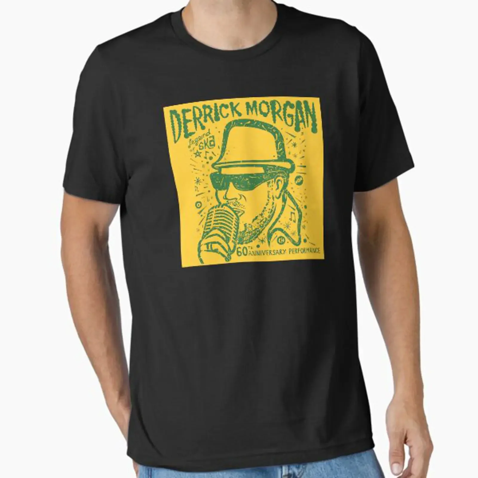 Derrick Morgan 60th Anniversary Performance designed and sold by evatibbs vintage Washed designer clothes Stylish Stretched