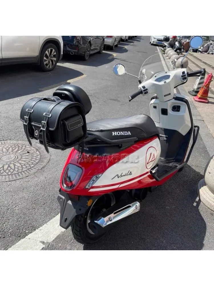 AliExpress NONE Motorcycle Tail Bag Rear Seat Hanging Saddle Bags Tool Luggage Waterproof Electric Bike Trunk Travel Storage Retro Shelf Package