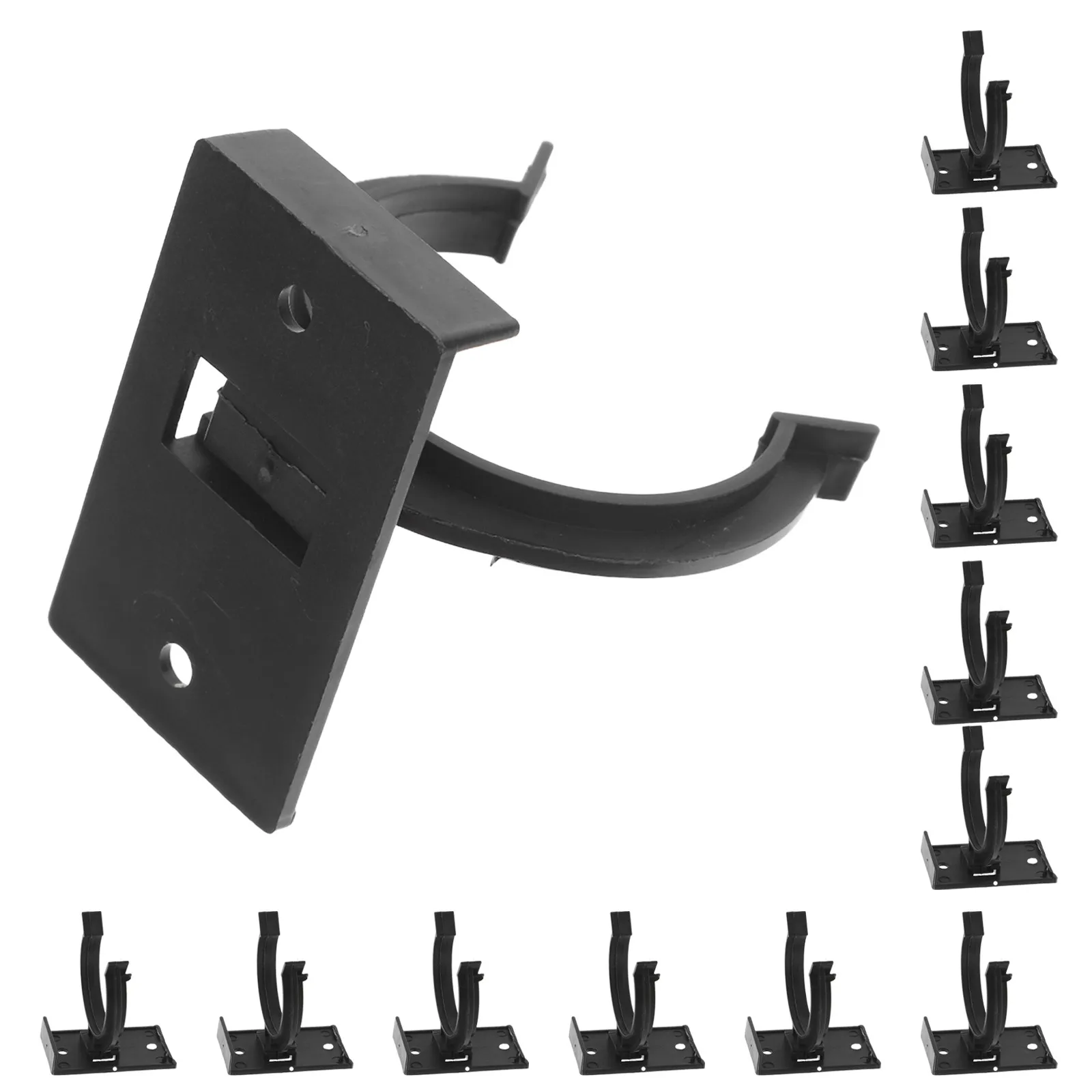 

12Sets Cabinet Toe Kick Accessories Plastic Kitchen Plinth Clips Quick Install Kickboard Clips for Kitchen Baseboard Replacement