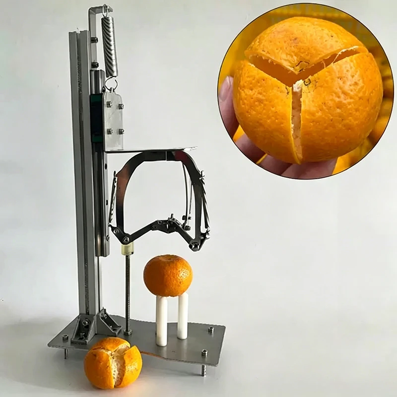 

Commercial Manual Orange Peeler, Food Processing Machine, Lightweight Citrus Processing Equipment, Orange Peel Collection
