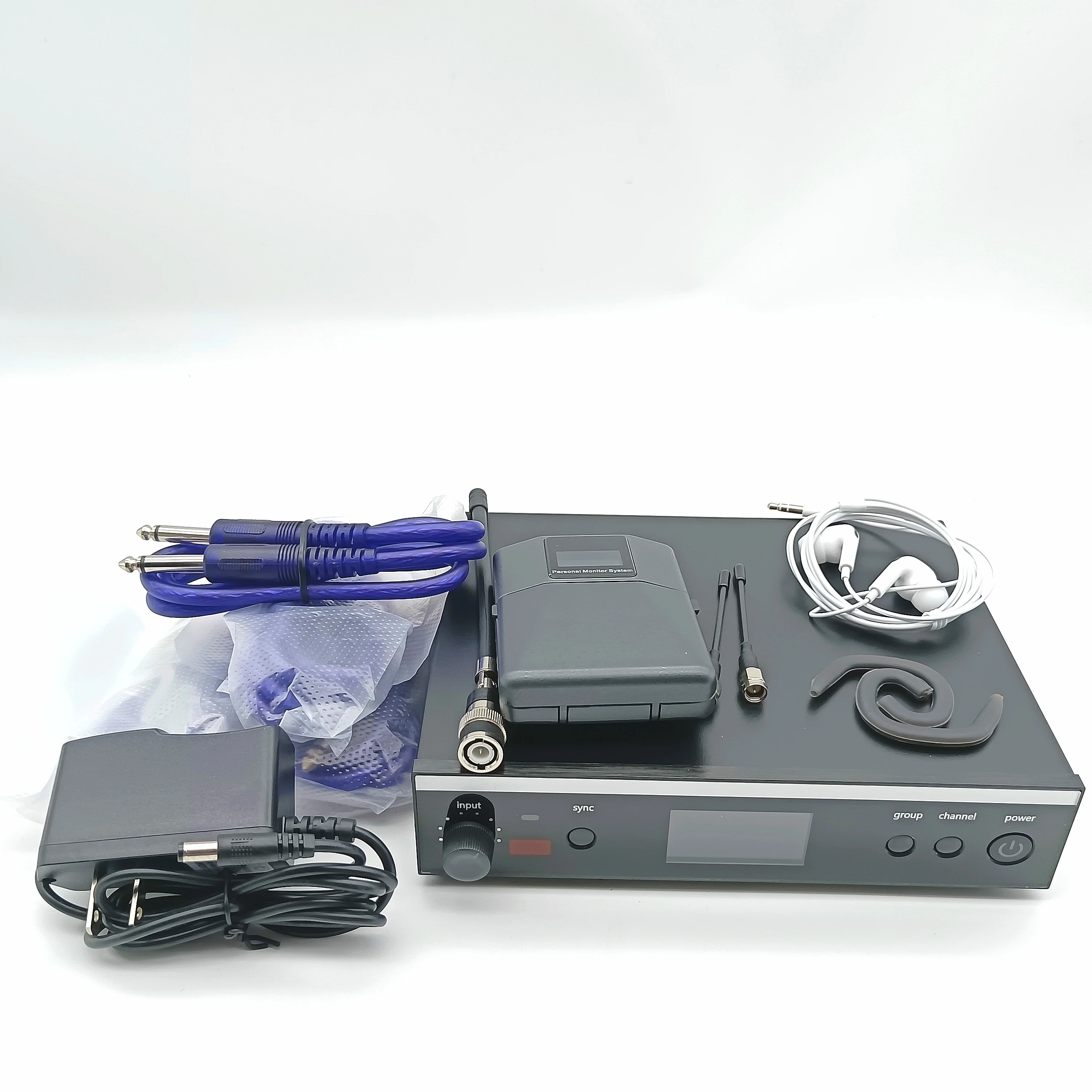 PSM-300 UHF Stereo In Ear Monitor Wireless System Mono Converts to Stereo Digital Signal Processor 28 Bits for Stage Performance