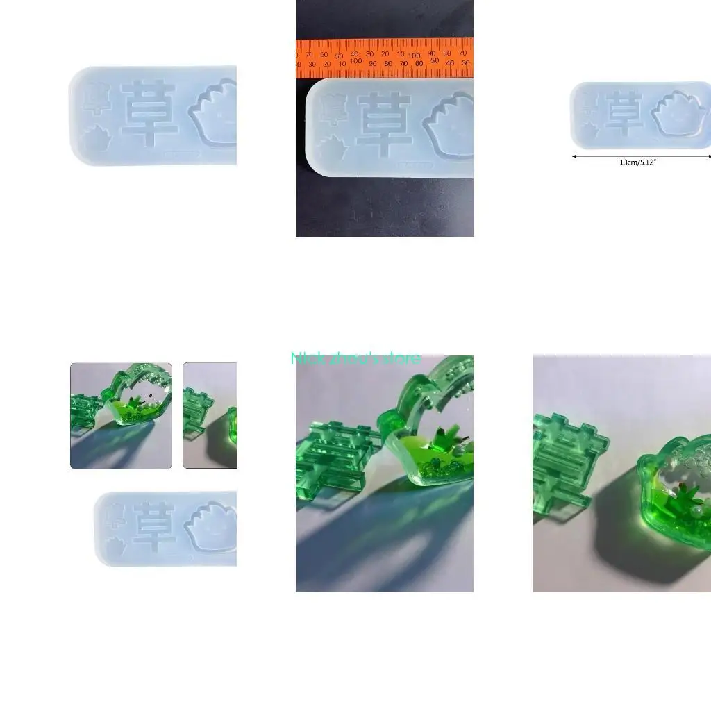 

E15E Resin Shaker Filler Mold Resin Casting Shaker Mold Fillings for Jewelry Making