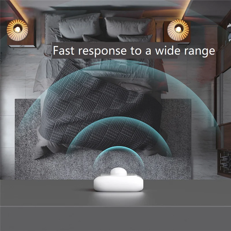 ABMH-Tuya Mini Human Motion Movement Body PIR Light Sensor Scene Curtain Switch Function Smart Life