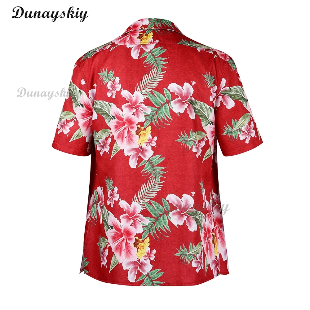 Kasuga Ichiban camisa de Cosplay para hombre, abrigo de juego de peluca, abrigo estampado de moda urbana, camisa diaria de verano, Tops de playa de manga corta