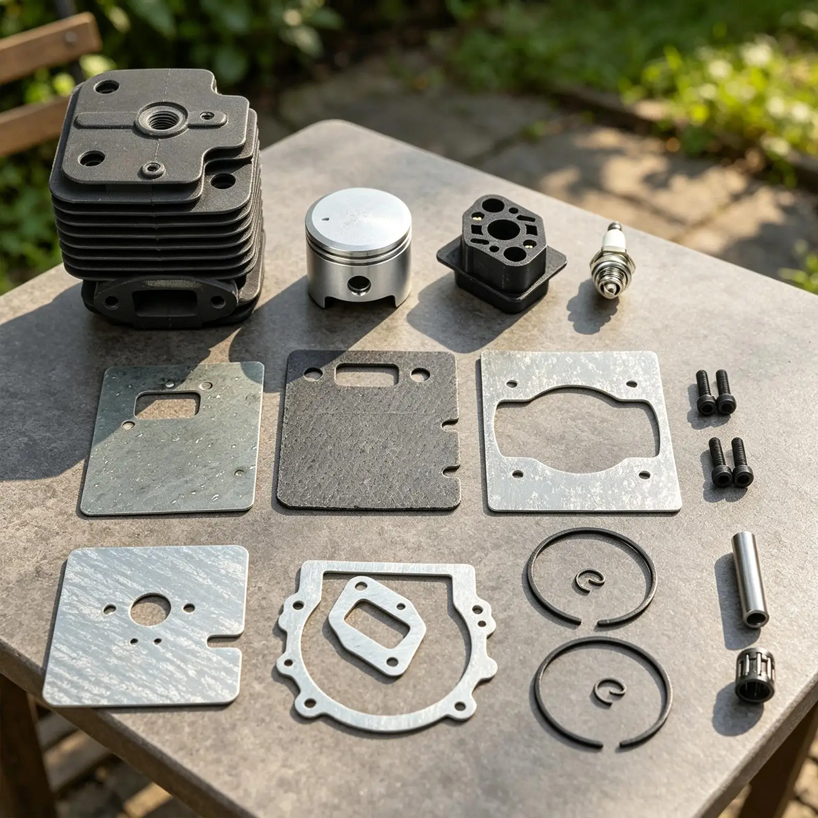 Replacement Cylinder Kit for Echo PB 770 Series Backpack Blower Includes For Piston Pin Rings Gasket Spark Seat