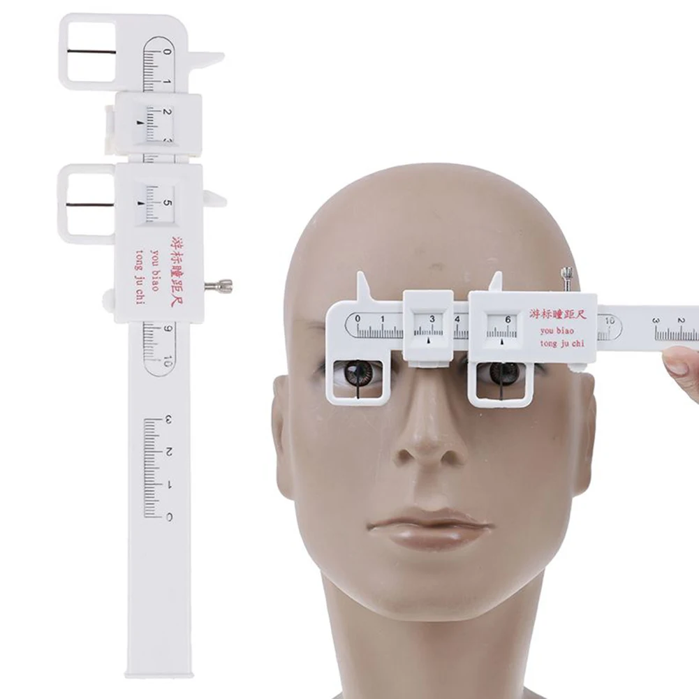 Measure Optical Vernier Plastic PD Meter/PD Ruler 0-100mm PD Ruler Pupil Distance Meter For Measuring Pupil Distance