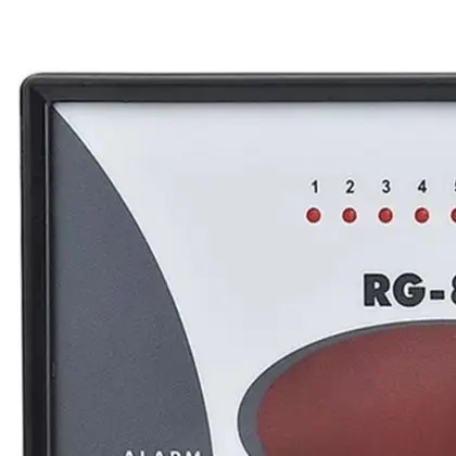 P'ower Factor Controller RG-6T RG-8T RG-12T 220V 12 Level Adjustment Auto Manual Mode For Reactive P'ower Compensation Meter