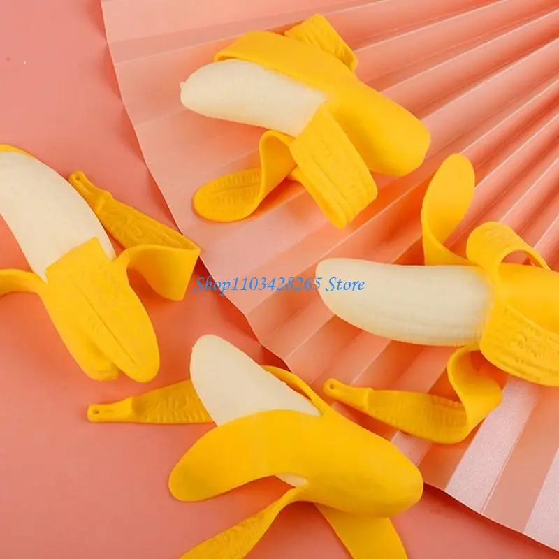 Simulazione g2te peeling banana giocattolo creativo stress da stress da stress giocattolo banana giocattolo giocattolo per