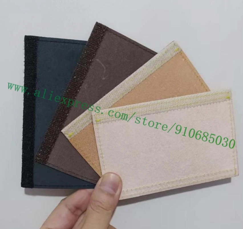 1 Piece Wide Board 8*12cm Genuine Vachetta Calfskin Pad Protector For Handbag Bag Handle Protective Sleeve Loop Anti-abrasion