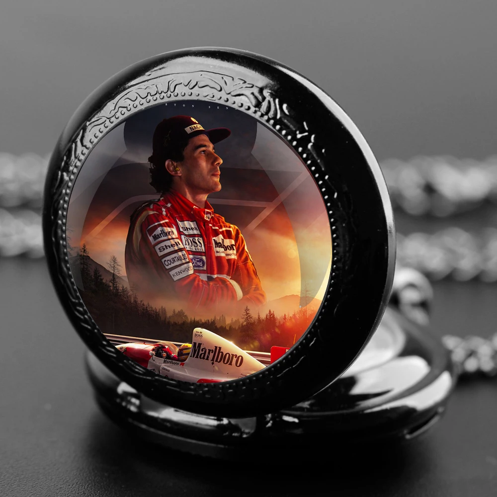 Fabled Racer Collar con colgante de cúpula de cristal inspirado en película artesanal Regalo de joyería neutra de género