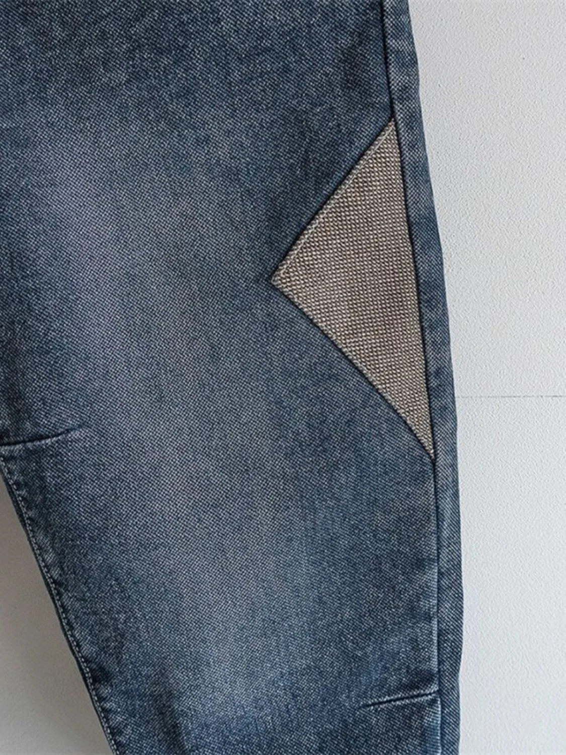 New Arrival Loose Denim Jeans for Men Elasticity Drawstring Cowboy Casual Spring Autumn Designer Men\'s Jeans Punk Harem Pants
