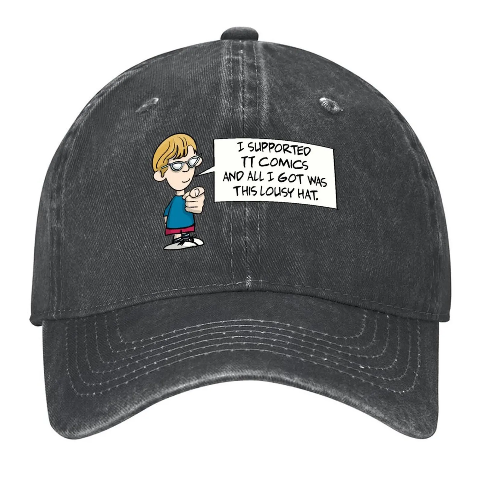 

TT Comics Lousy Hat Бейсбольная кепка Horse Hat летняя шляпа Роскошный мужской чай Бейсболка для мужчин и женщин