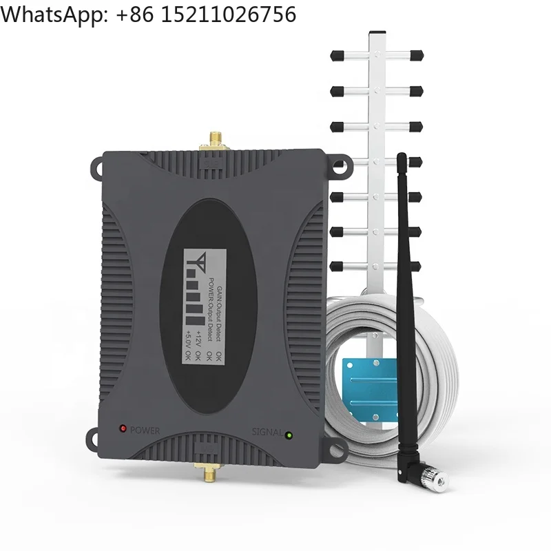 

Lintratek 65dB Full Kit 900mhz GSM Cellphone Signal Booster 2G Amplifier Cellular Network Repeater for 4G/3G for Home/Office Use