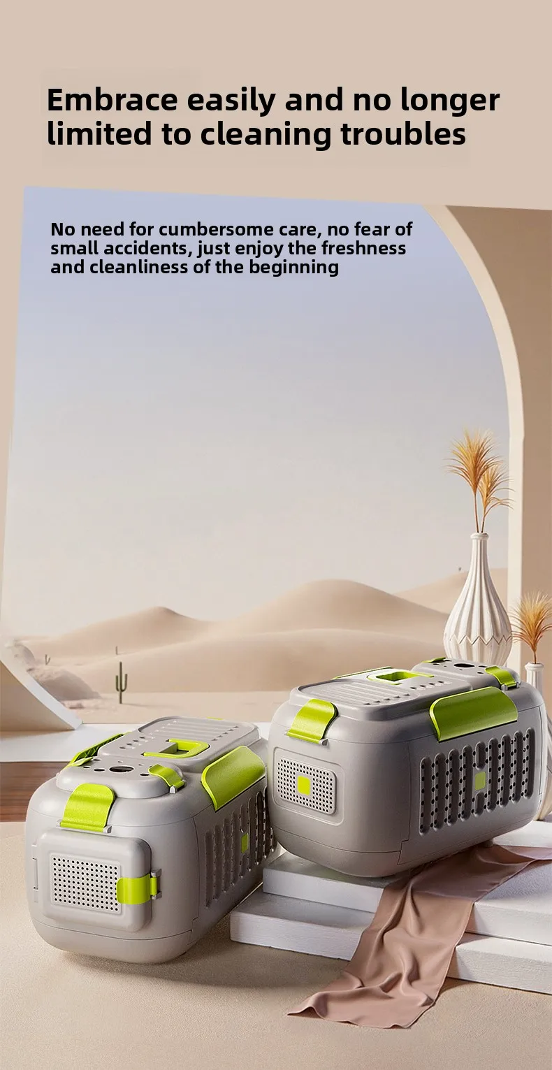 Pet Cart Separable Folding Cat Dog Out Dog Cat Air Box Pet Dog Cage Walking Trolley