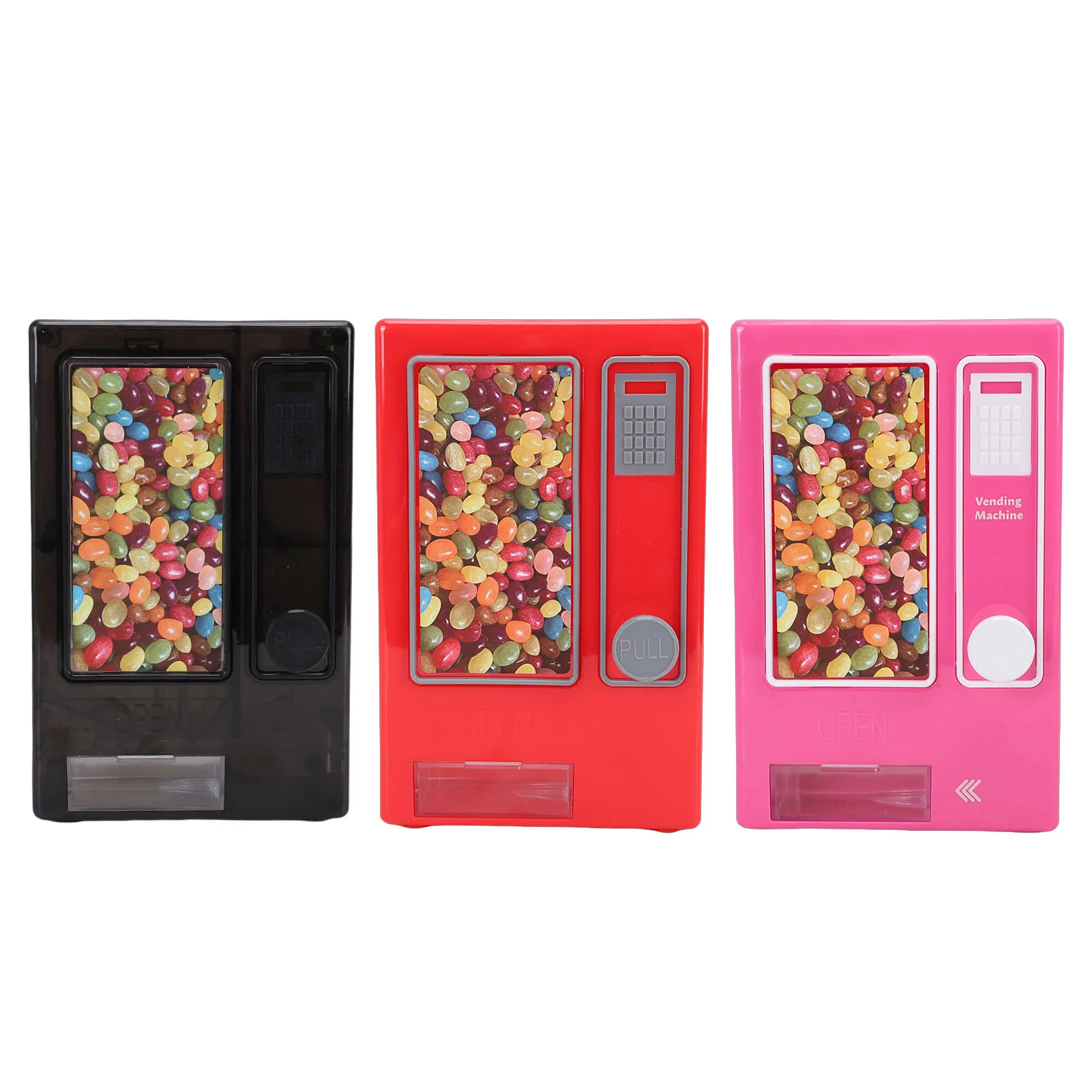 Candy Dispenser Compact Cute Vending Machine Fun Decorative Chocolate Storage Dispenser for Bedroom Office Party