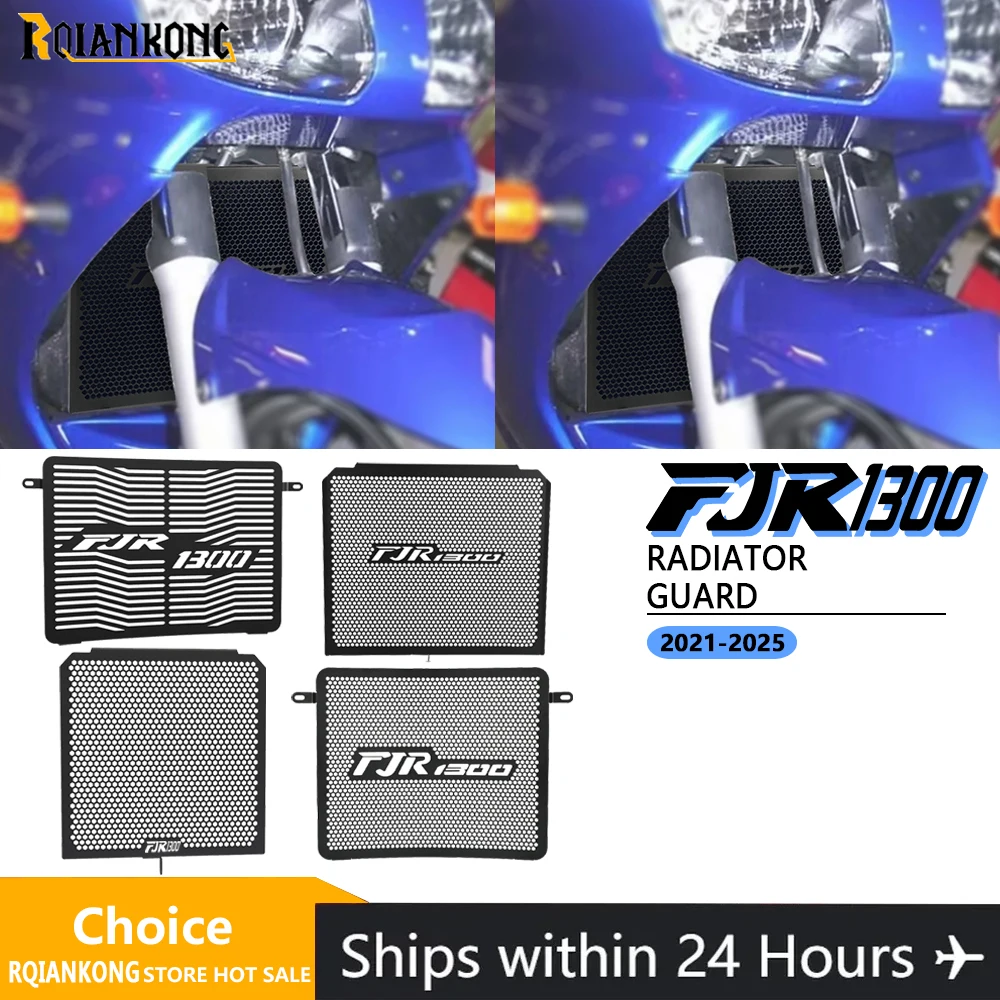 Motorcycle FJR 1300 Accessories Radiator Grille Guard Cover Protection For Yamaha FJR1300 2001 2002 2003 2004 2005 2006-2024