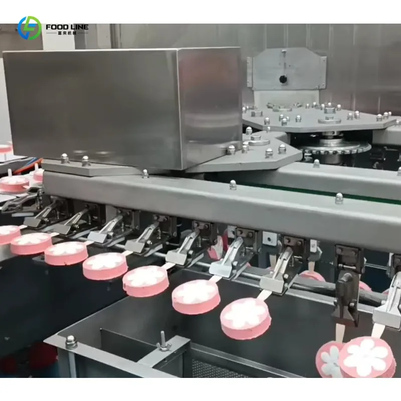 Modular Factory Stick Ice Cream Maker Line Industrial Equipment For Ice Cream Sticks And Sugar Popsicles Production