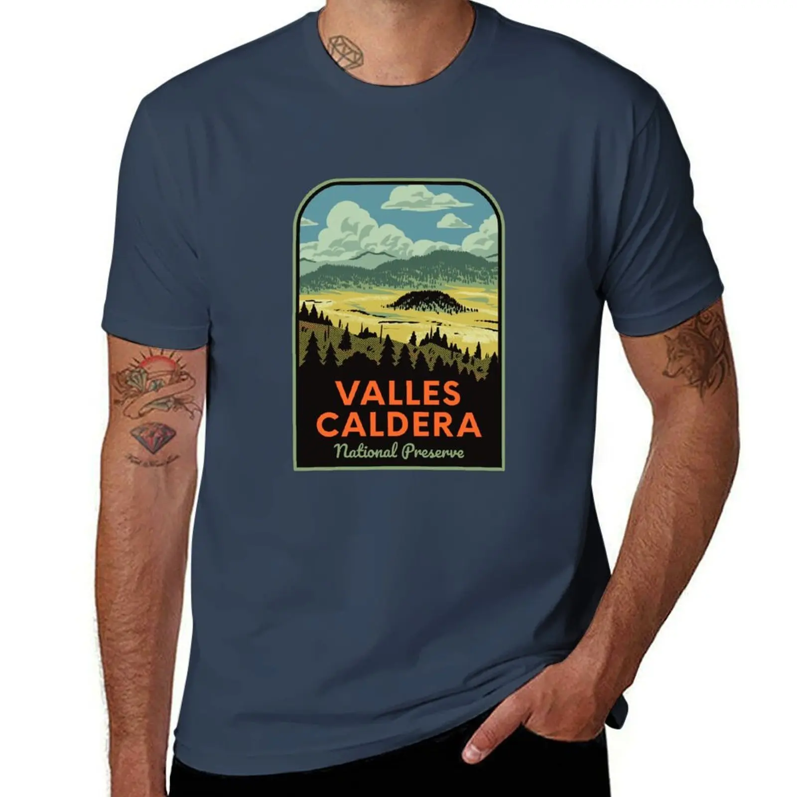 

Valles Caldera National Preserve NM T-Shirt man t shirt summer t shirt for man T-Shirt