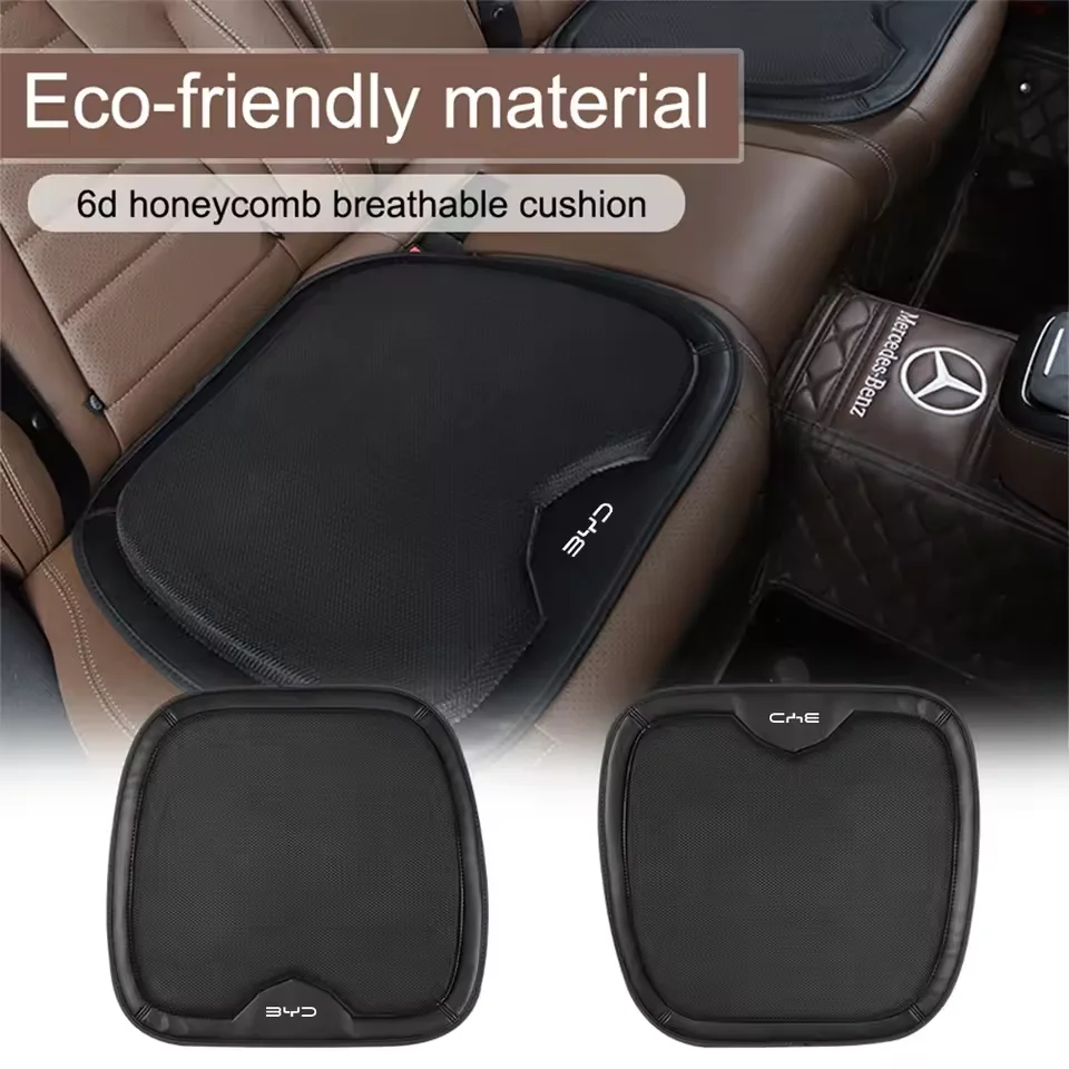 

For Atto Yuan Plus Shark Dolphin Surf Seal Song Plus Sealion Tang Breathable Anti-slip Car Seat Cushion Driver's Seat Cover Pad