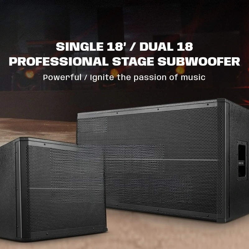3400W High Power 18 Inch Subwoofer Speaker Active Passive Dual Mode for Stage Party Bar Car Audio System