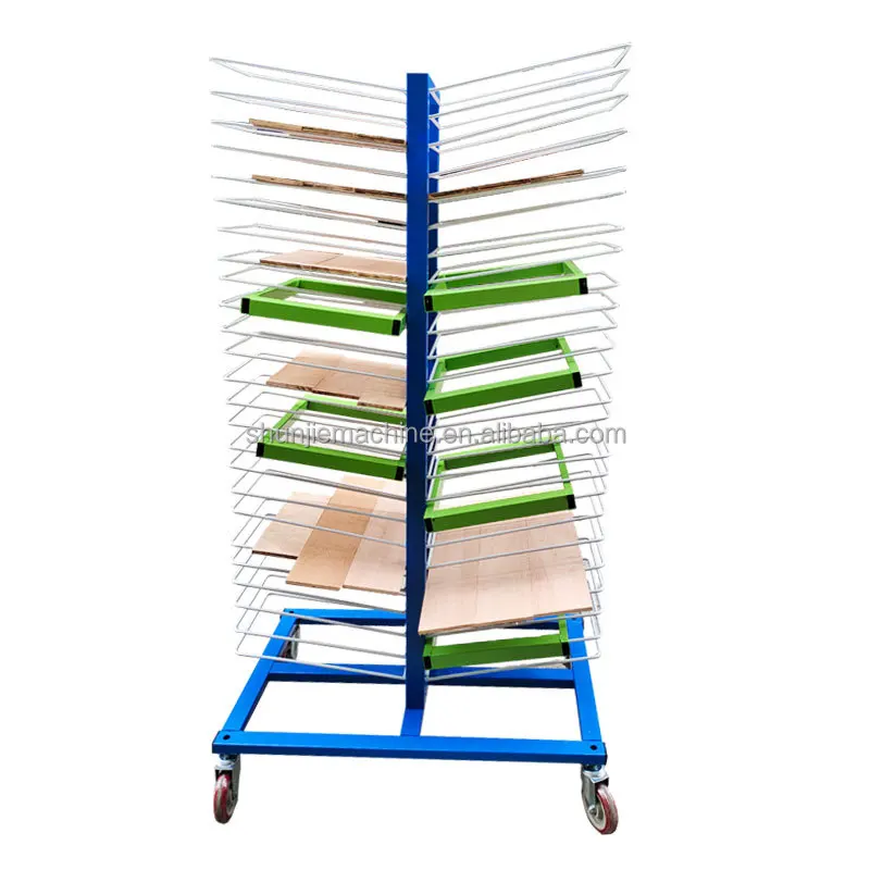 

For Factory Workshop Design Small Wooden Board Storage And Drying Rack, Factory Workshop Turnover Rack