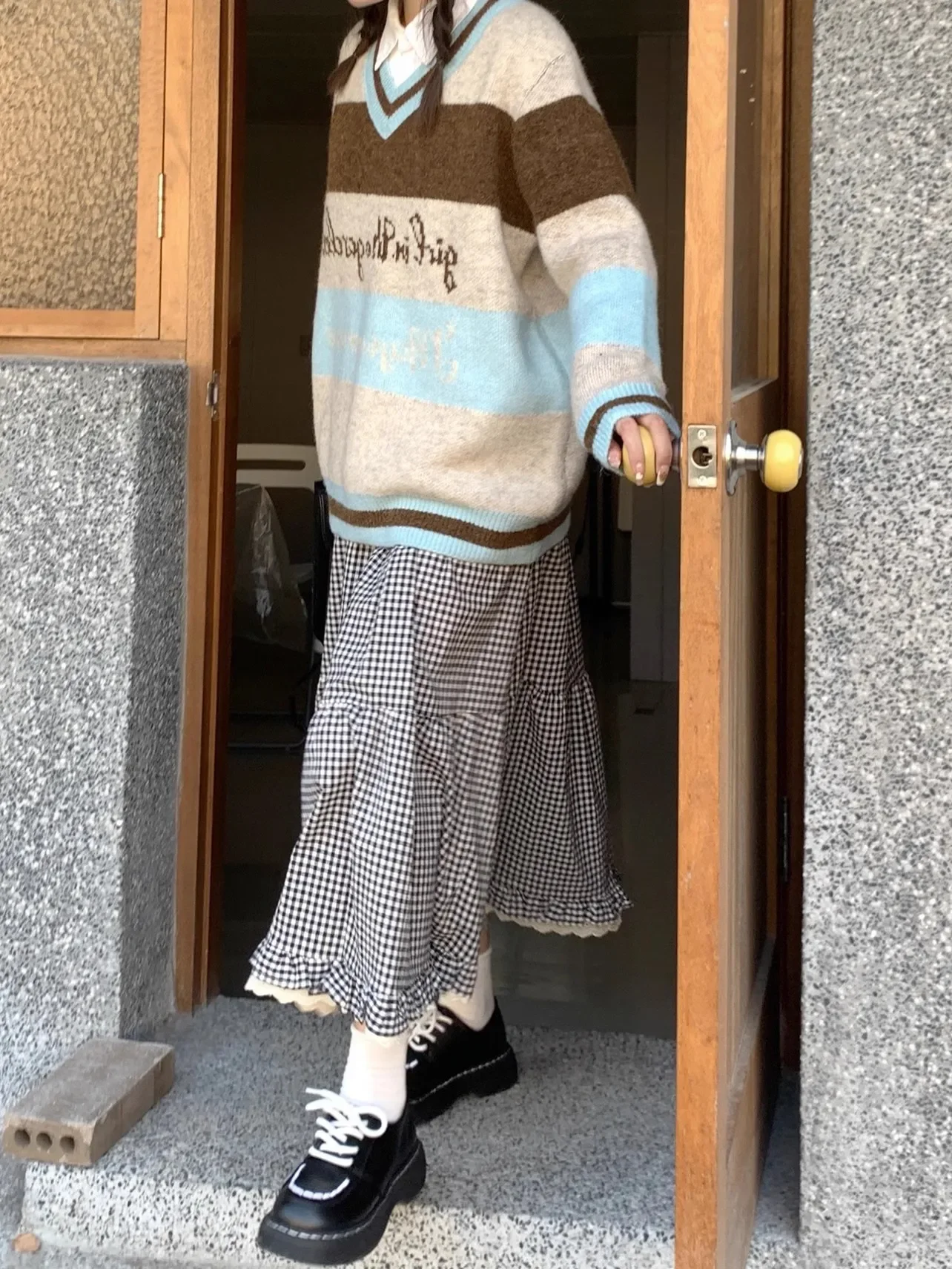 Vintage Ruffled Patchwork Floral Lolita Long Skirt Women Japanese Kawaii Grunge Fairyore High Waist A-line Pleated Maxi Skirts