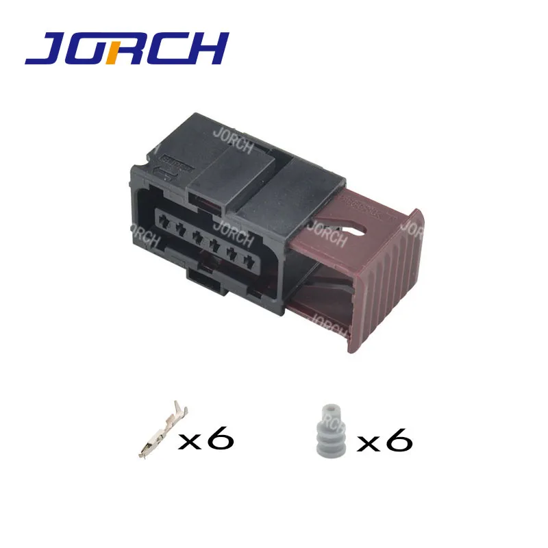 6P TE Connectivity Amp 6-Pin Gaspedal-Steckverbinder 1473284-1 6-929265-2 Wasserdichter Anschluss Elektrischer Steckverbinder