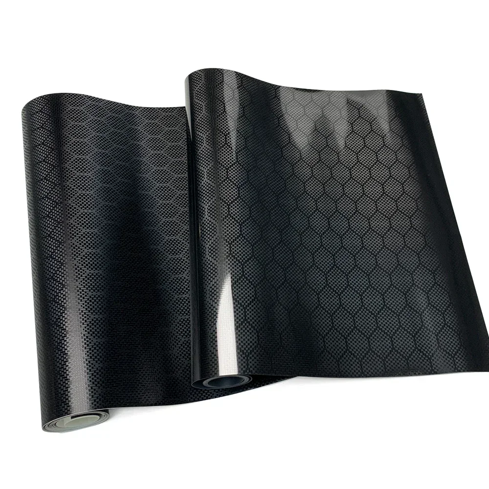 Film adhésif en vinyle nid d'abeille pour voiture, Film adhésif imperméable pour Console, ordinateur portable, casques, accessoires automobiles