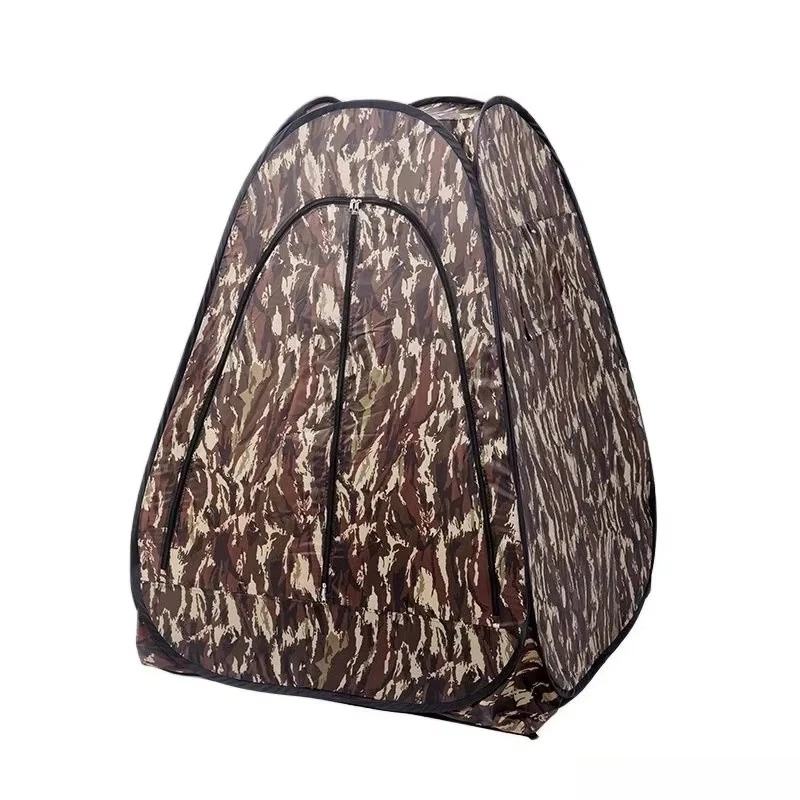 Single Person Pop Up Outdoor Photography Tent Watching Bird Portable Privacy Camouflage Dressing Shower Fishing Changing Shed