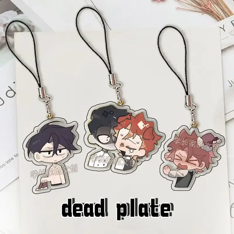 Dead Plate Mobile Phone Lanyard Rody Vince Kawaii Acrylic Pendant Straps Hanging Cute Rope Game Goods Collection Friend Gift