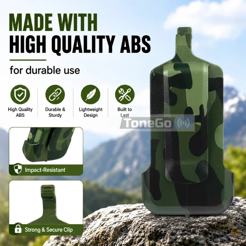 KD-C1 Two Way Radio Belt Clip Compatible with BF-T20 RT22S KD-C1 KD-C2 AP-100(Airfree) TD-M8 Walkie Talkie Accessory 1/2/5/10PCS