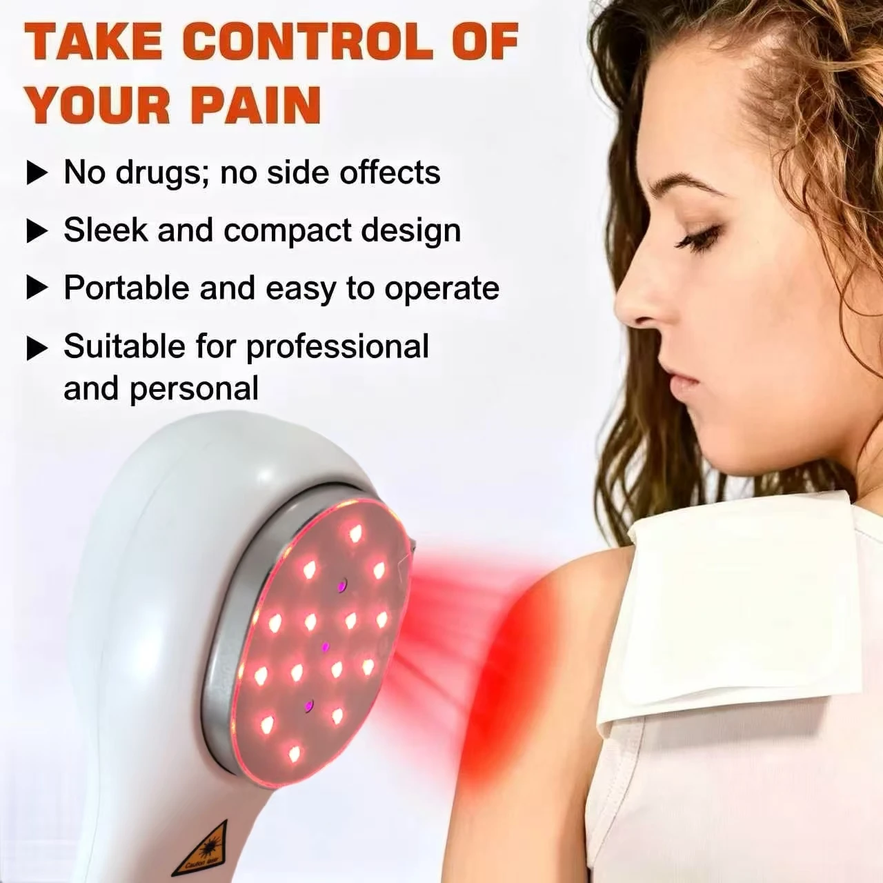 Rheumatoid Arthritis Laser Therapy Machine 808nm with TENS Electrodes for Effective Pain Management and Relief