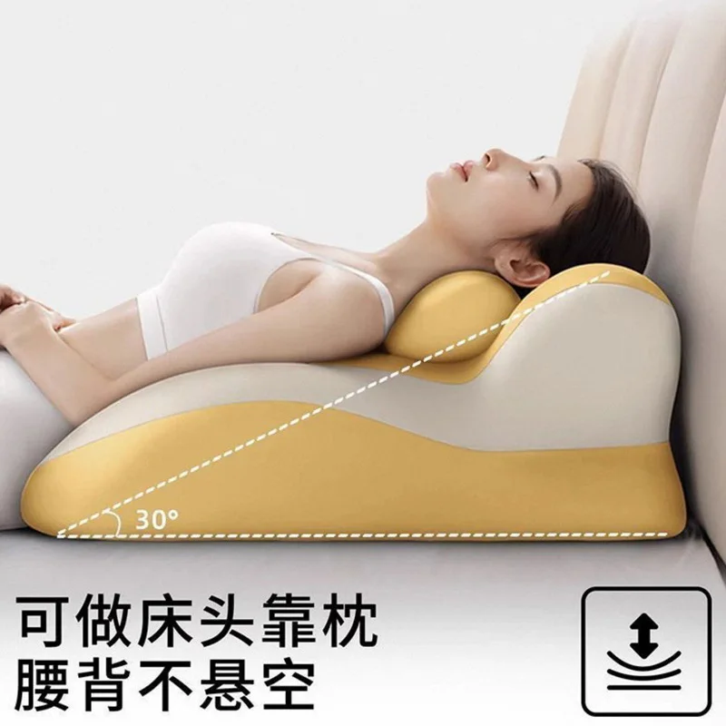 Durable Lie on The Home Sleeping Pillow Multi-functional Pillow Sleep on The Bed Play with The Mobile Phone Read A Book Lie Down