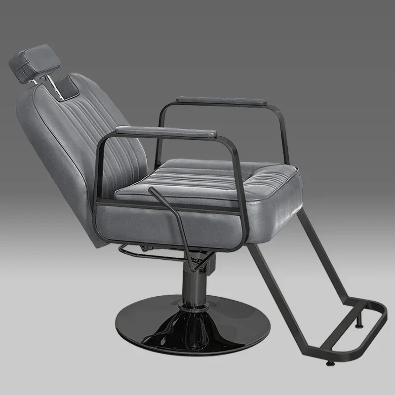 Kursi Salon Rambut Pompa Hidrolik Sampo Rias Mewah Kursi Tukang Cukur Estetika Profesional Kursi Antik Salon Duri