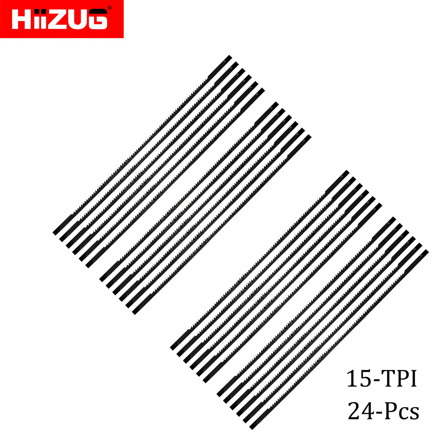 24ชิ้น150มม/6.5นิ้วเลื่อนใบเลื่อยปลาย15TPI /18TPI /24TPI สำหรับ Moto jigs เลื่อยเลื่อนเลื่อยโลหะเครื่องมือตัดงานไม้