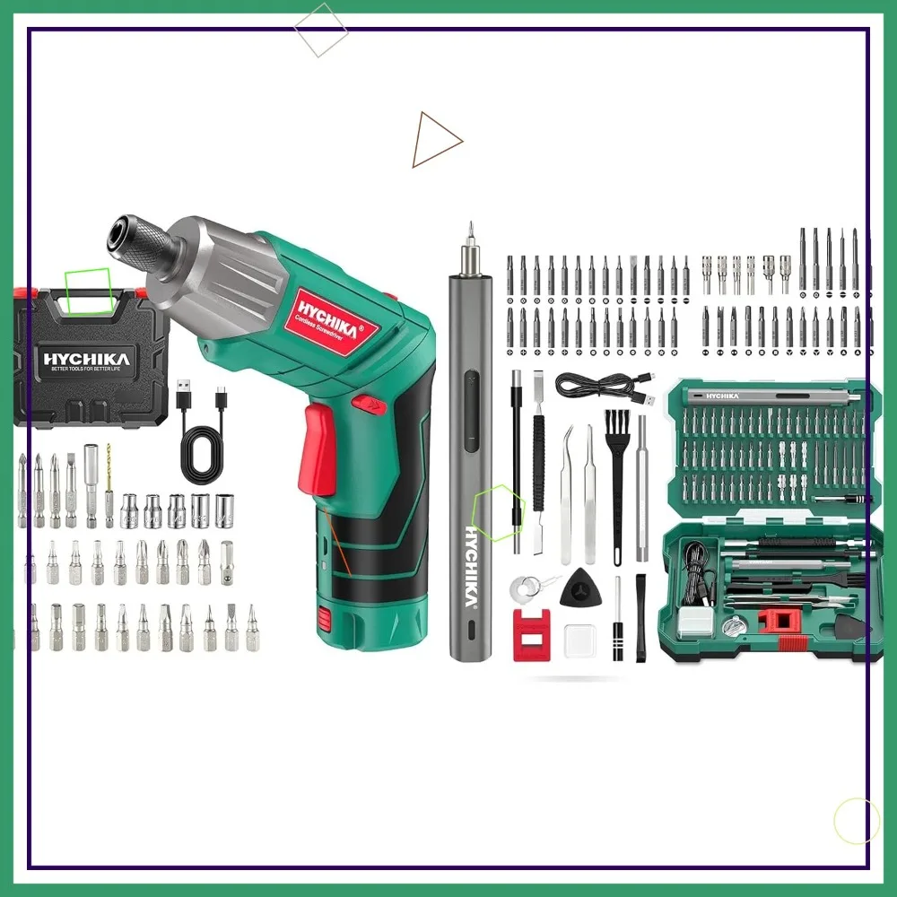 

67 in 1 Electric Screwdriver Set with 2.0Ah Battery & 36 in 1 Combo Kit