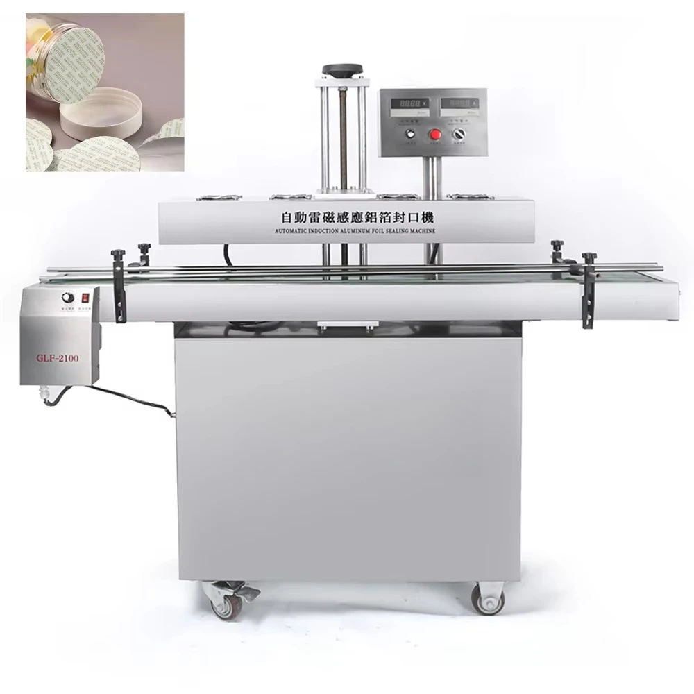 

Fully Automatic Aluminum Foil Induction Sealer | Food/Beverage/Detergent Bottle High Efficiency