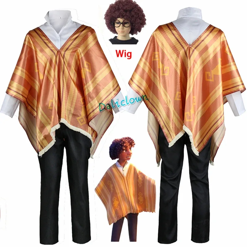 ❤ Disfraz de Camilo, disfraz de Camilo para niños, traje para hombres, capa, Kimono de Camilo Madrigal, camiseta para niños, ropa de Halloween ★ ❤ ★