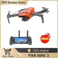 FIMI MINI 3 New Arrival 4K 60fps AI Night Video 9km range 3-axis Gimbal Camera Drones 249g Ultralight design Mini Drone 2024