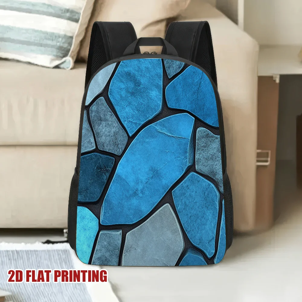 

A light blue backpack - casual zipper-sealed bag, suitable for students, travelers and weekend outings, (none), teen style